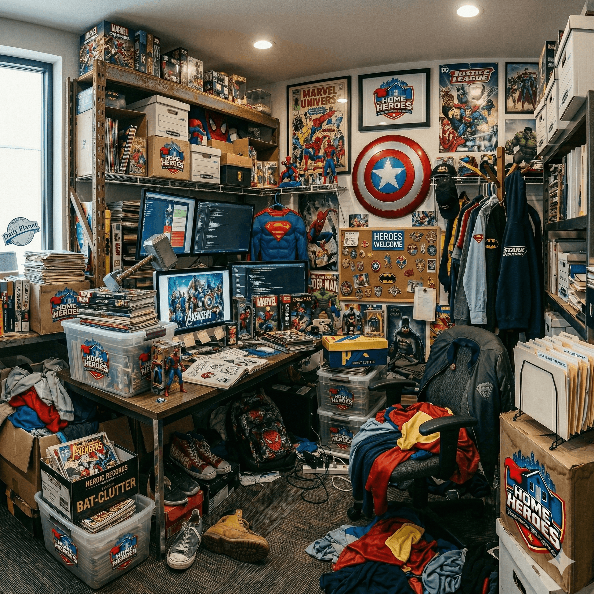 Sidekick Package Superhero-Themed Organizing Services NYC | Home Heroes